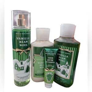 Bath and Body Works Vanilla Bean Noel Set new